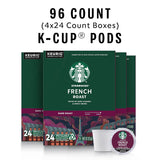 Starbucks K-Cup Coffee Pods, French Roast for Keurig Brewers, 96-count