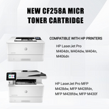 MicroMICR MICR-THN-58A MICR Toner Check Printing Cartridge