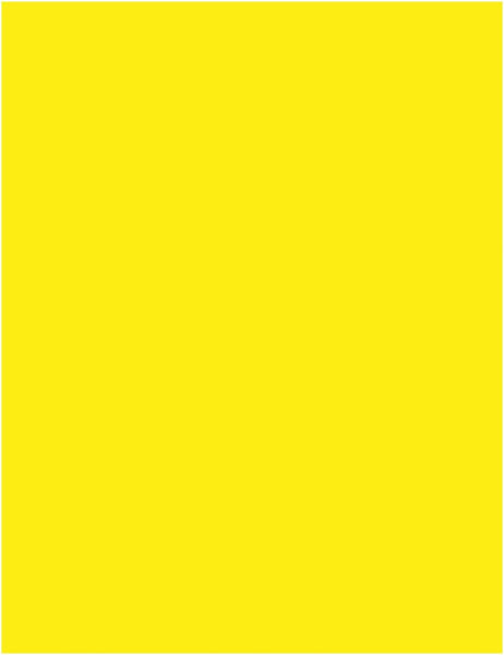 Pacon Neon Multi-Purpose Paper, Yellow, 8-1/2