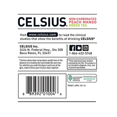 CELSIUS Sparkling Functional Lifestyle Fitness Essential Energy Drink, 12 Fl Oz (12-Pack)