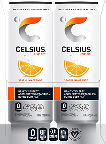 CELSIUS Sparkling Functional Lifestyle Fitness Essential Energy Drink, 12 Fl Oz (12-Pack)