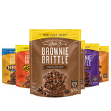 Rich Brownie Brittle, Variety Pack, Thin and Crispy Sweet Snacks - 6-pk