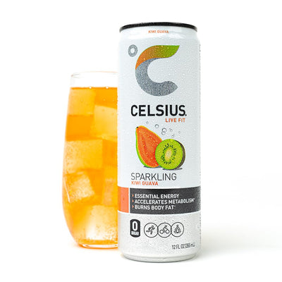 CELSIUS Sparkling Functional Lifestyle Fitness Essential Energy Drink, 12 Fl Oz (12-Pack)