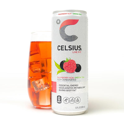 CELSIUS Sparkling Functional Lifestyle Fitness Essential Energy Drink, 12 Fl Oz (12-Pack)