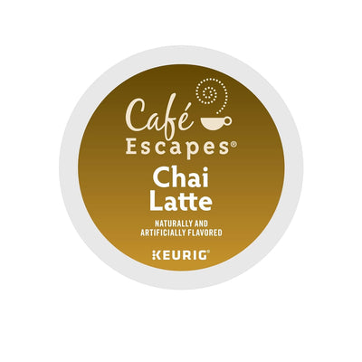 Cafe Escapes Chai Latte Keurig Single-Serve K-Cup Pods, 144-count