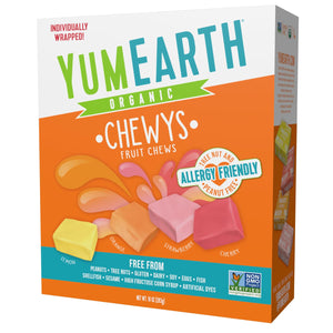 YumEarth Organic Fruit Flavored Candy Chews - Assorted Flavors, 10 oz.