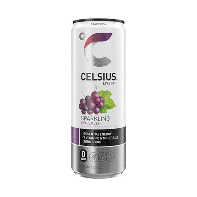 CELSIUS Sparkling Functional Lifestyle Fitness Essential Energy Drink, 12 Fl Oz (12-Pack)