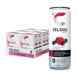 CELSIUS Sparkling Functional Lifestyle Fitness Essential Energy Drink, 12 Fl Oz (12-Pack)