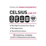 CELSIUS Sparkling Functional Lifestyle Fitness Essential Energy Drink, 12 Fl Oz (12-Pack)