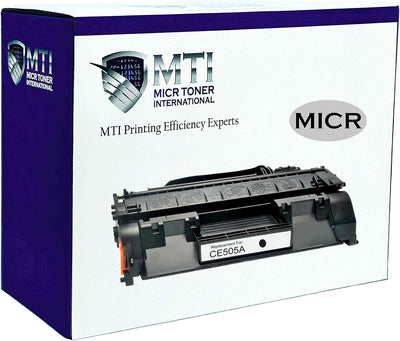 MICR Toner International CE505A 05A Magnetic Ink Cartridge for check printing