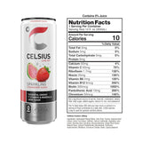 CELSIUS Sparkling Functional Lifestyle Fitness Essential Energy Drink, 12 Fl Oz (12-Pack)