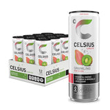 CELSIUS Sparkling Functional Lifestyle Fitness Essential Energy Drink, 12 Fl Oz (12-Pack)