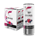 CELSIUS Sparkling Functional Lifestyle Fitness Essential Energy Drink, 12 Fl Oz (12-Pack)