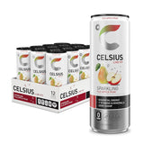 CELSIUS Sparkling Functional Lifestyle Fitness Essential Energy Drink, 12 Fl Oz (12-Pack)