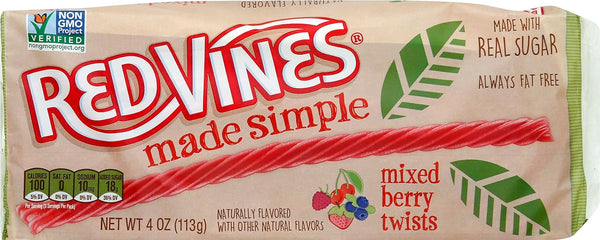 Red Vines, Licorice Twists Mixed Berry, 2-pack