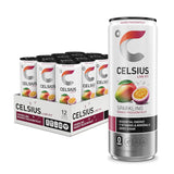 CELSIUS Sparkling Functional Lifestyle Fitness Essential Energy Drink, 12 Fl Oz (12-Pack)