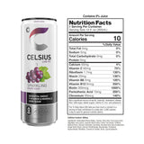 CELSIUS Sparkling Functional Lifestyle Fitness Essential Energy Drink, 12 Fl Oz (12-Pack)