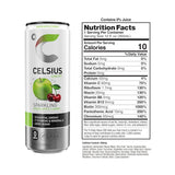 CELSIUS Sparkling Functional Lifestyle Fitness Essential Energy Drink, 12 Fl Oz (12-Pack)