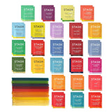 Twinings Sampler Set 12 Flavors Assorted Tea Bags with 20 Honey Sticks - 48-count