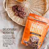 Rich Brownie Brittle, Variety Pack, Thin and Crispy Sweet Snacks - 6-pk