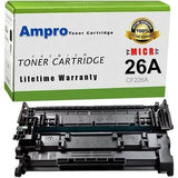 Ampro 26A CF226A MICR Compatible Toner Cartridge for HP Laserjet Pro M402 M426 MFP - Prime Office Products -