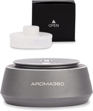 Aroma360 Smart Car Air Freshener Aromatherapy Diffuser, 1 Car Diffuser Oil - Prime Office Products - Paris Night by Edison Hotel