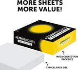 Astrobrights Mega Collection, Colored Paper, "Classic" 5-Color Assortment, 625 Sheets, 24 lb, 8.5" x 11" - Prime Office Products -