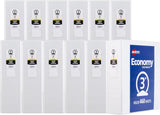 Avery Economy View 3 Ring White Binders, non-stick PVC-free, 12-Count - Prime Office Products - 3.0"