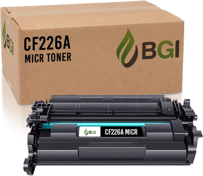 Be Green Ink 26A Compatible MICR Toner Cartridge CF226A for Check Printing - Prime Office Products -