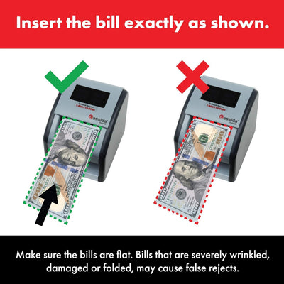 Cassida InstaCheck Automatic Counterfeit Detector with Infrared, Magnetic and Ultraviolet Sensors - Prime Office Products -