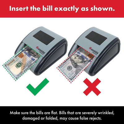 Cassida InstaCheck Automatic Counterfeit Detector with Infrared, Magnetic and Ultraviolet Sensors - Prime Office Products -