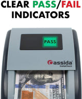 Cassida InstaCheck Automatic Counterfeit Detector with Infrared, Magnetic and Ultraviolet Sensors - Prime Office Products -