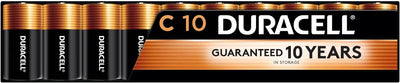 Duracell Coppertop D All-Purpose Alkaline Battery for Household and Office Devices, 8-Pack - Prime Office Products -