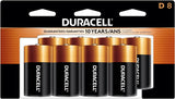 Duracell Coppertop D All-Purpose Alkaline Battery for Household and Office Devices, 8-Pack - Prime Office Products -