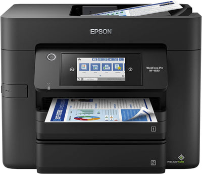 Epson Workforce Pro WF-4820 Wireless Color Inkjet All-In-One Printer - Prime Office Products -