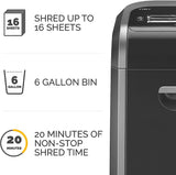 Fellowes ‎Powershred 99Ci Jam-Proof High Security Crosscut Paper Shredder - Prime Office Products - 16 Sheet