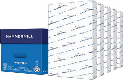 Hammermill Printer Paper, 20 Lb Copy Paper, 8.5 x 11, 92 Bright - Prime Office Products - 5 Ream | 2500 Sheets