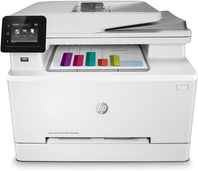 HP Color LaserJet Pro M283fdw Wireless All-in-One Laser Printer - Scan, Copy, Duplex - Prime Office Products -