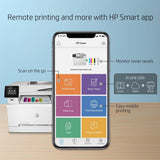 HP Color LaserJet Pro M283fdw Wireless All-in-One Laser Printer - Scan, Copy, Duplex - Prime Office Products -