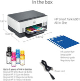 HP Smart Tank 6001 Wireless Cartridge-Free, All-In-One Ink Printer, with up to 2 years of ink - Prime Office Products -