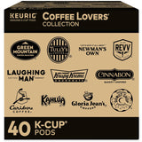 Keurig Coffee Lovers' Collection Sampler Pack, Single-Serve K-Cup Pods, Variety Pack - Prime Office Products - 40 Count Sampler Pack