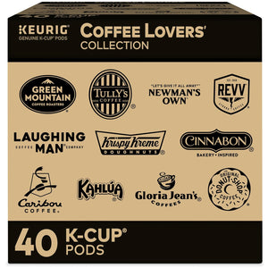 Keurig Coffee Lovers' Collection Sampler Pack, Single-Serve K-Cup Pods, Variety Pack - Prime Office Products - 40 Count Sampler Pack