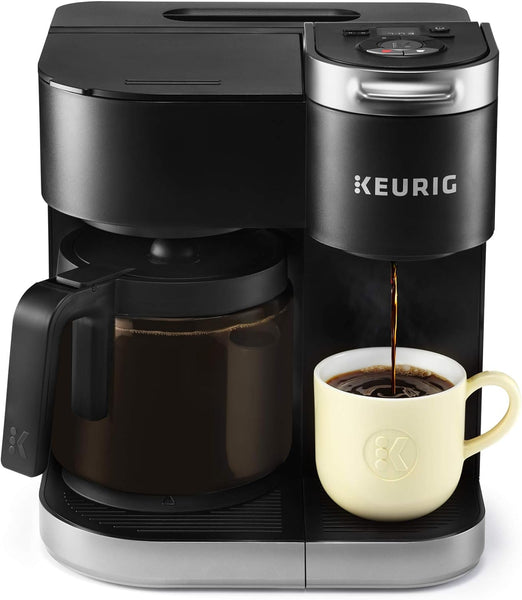 Keurig K-Duo Single Serve K-Cup Pod & Carafe Coffee Maker, Black - Prime Office Products -