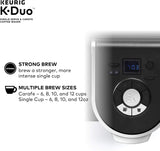 Keurig K-Duo Single Serve K-Cup Pod & Carafe Coffee Maker, Black - Prime Office Products -