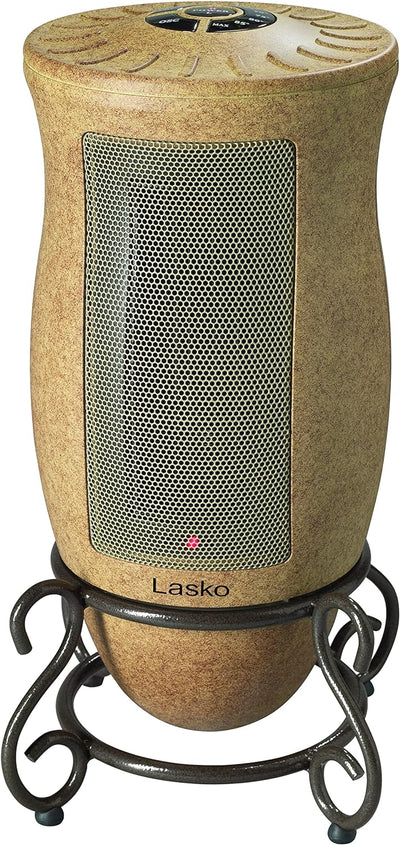 Lasko Oscillating Ceramic 1500W Space Heater with Adjustable Thermostat, Timer and 2-Speeds - Prime Office Products -