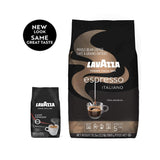 Lavazza Espresso Italiano Whole Bean Coffee Blend, Medium Roast, 100% Rich-bodied Arabica 2.2 Pound Bag, Non GMO (2-Pack) - Prime Office Products -