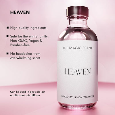 Magic Scent Essential Oil Aromatherapy Fragrance for HVAC, Cold-Air, & Ultrasonic Diffusers - Prime Office Products - Hotel Collection - Heaven