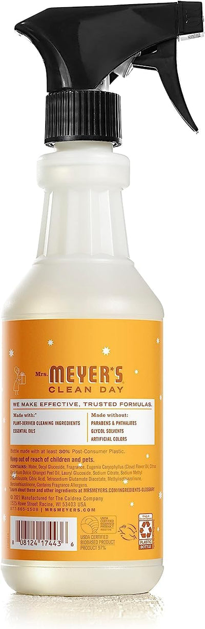 Mrs. Meyer's All-Purpose Cleaner Spray, Lemon Verbena, 16 fl. oz - Pack of 3 - Prime Office Products -