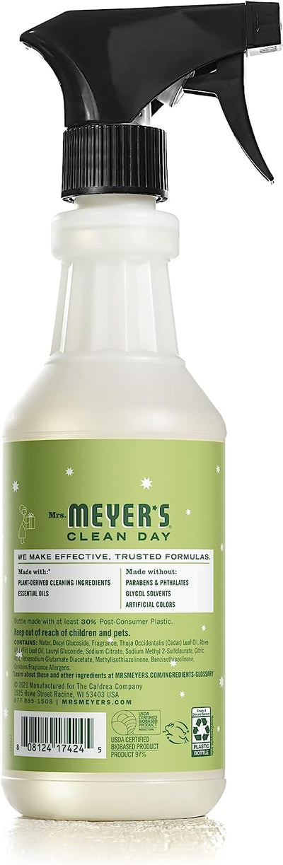 Mrs. Meyer's All-Purpose Cleaner Spray, Lemon Verbena, 16 fl. oz - Pack of 3 - Prime Office Products -