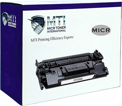 MTI 26A MICR Compatible Toner Cartridge for HP CF226A LaserJet M402 M426fdn - Prime Office Products -